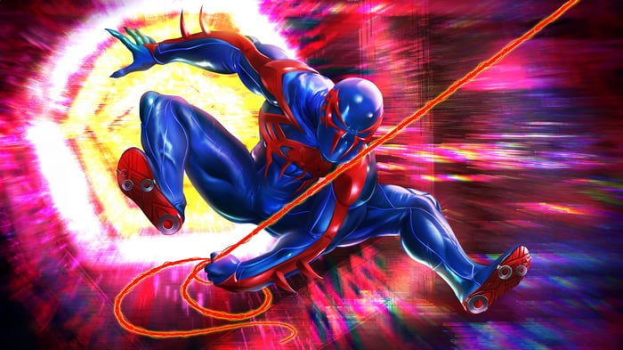 Spider-Man 2099 in Action