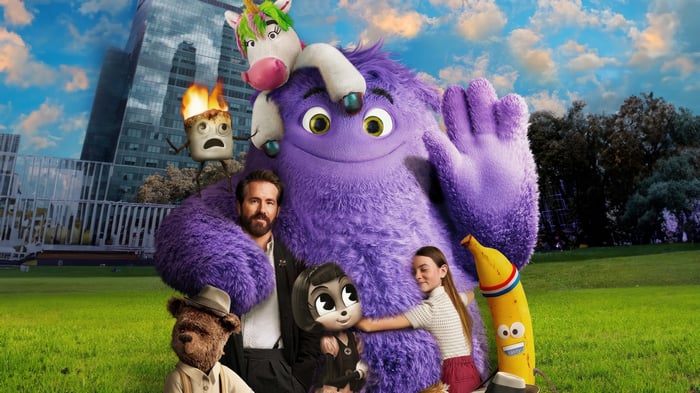 IF 2024 Movie Poster with Ryan Reynolds
