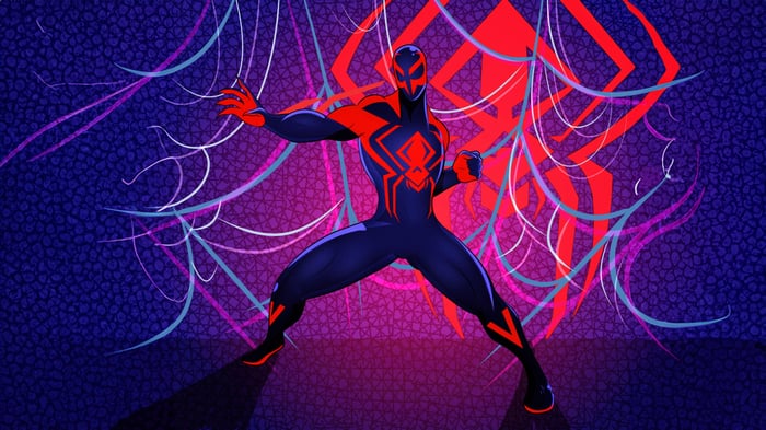 Spider-Man 2099 in a dynamic pose