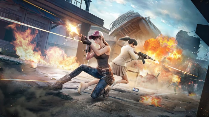Pubg 2024 Game Characters in Combat
