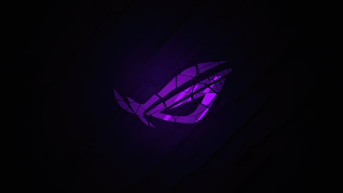 Asus ROG Logo Violet Shine