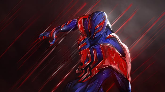 Spider-Man 2099 in Action