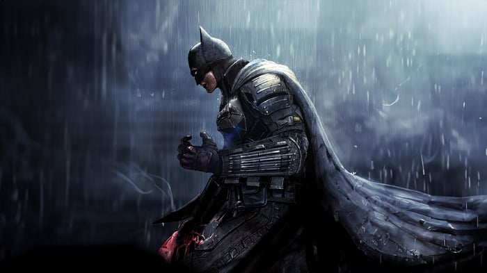 Batman in the Rain