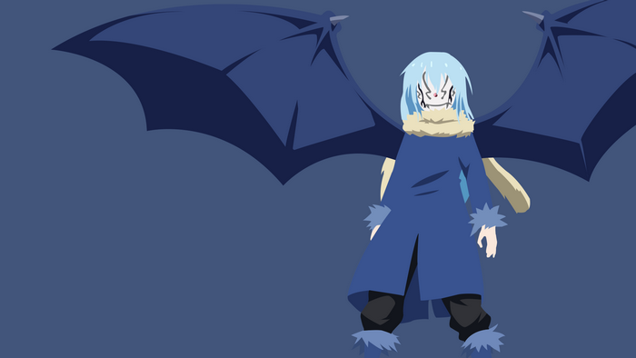 Rimuru Tempest with Blue Wings