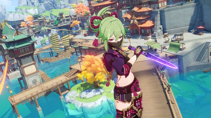Kuki Shinobu in Genshin Impact