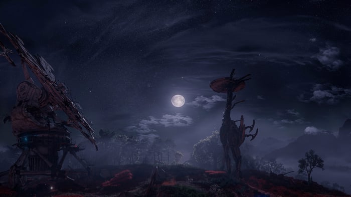 Tallneck at Cinnabar Sands in Horizon Forbidden West