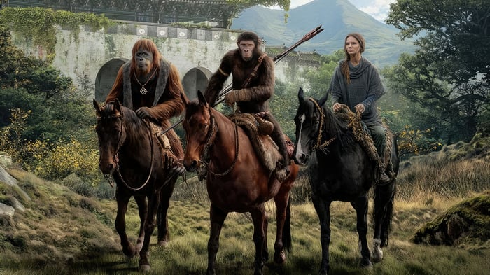 Kingdom of the Planet of the Apes Poster