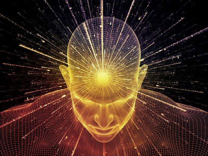The Power of the Human Mind and Light