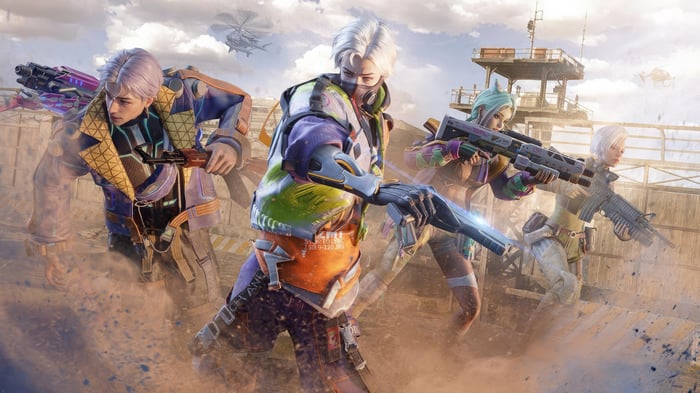 Last Island Of Survival Unknown characters with weapons