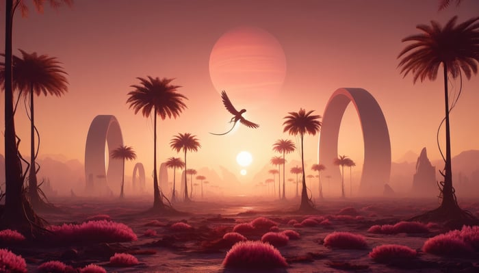 The Wild Dragon in an Alien Landscape
