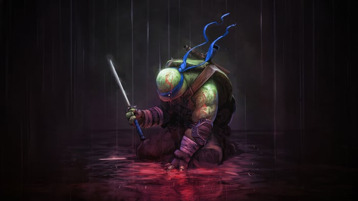 Leonardo Teenage Mutant Ninja Turtles Artwork