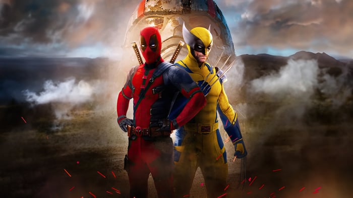 Deadpool and Wolverine stand together