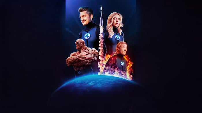 The Fantastic Four in Space