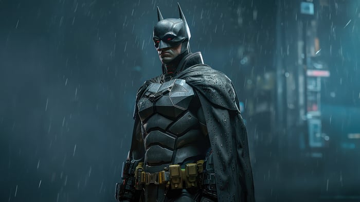 Batman in the Rain