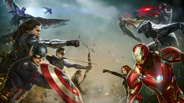 Captain America: Civil War Heroes Battle