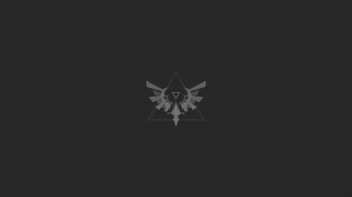 The Legend of Zelda Triforce Minimalist Logo