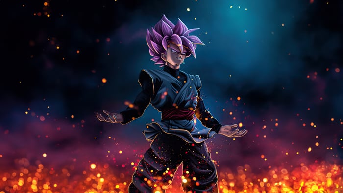Goku Black Rose Dragon Ball Z