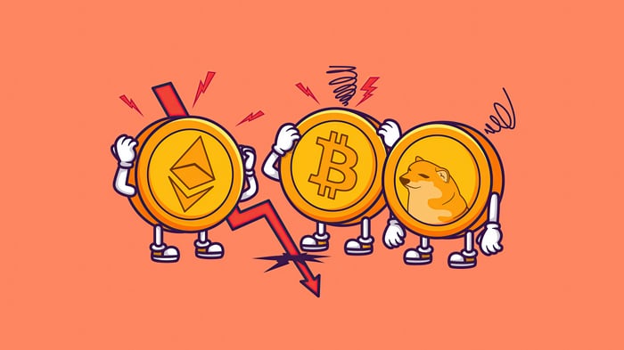 Ethereum, Bitcoin, and Dogecoin Crypto Market Dump