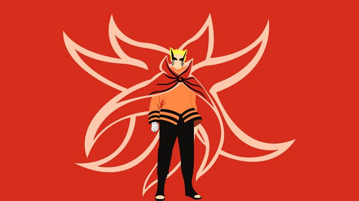 Baryon Mode Naruto with Six Paths Symbol
