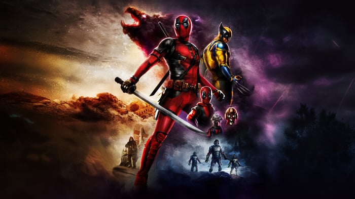 Deadpool And Wolverine Retro Fusion