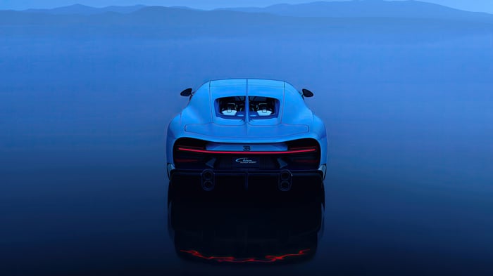Bugatti Chiron Super Sport L'Ultime rear view
