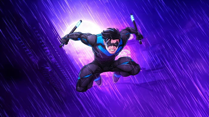 Nightwing In Gotham Knights