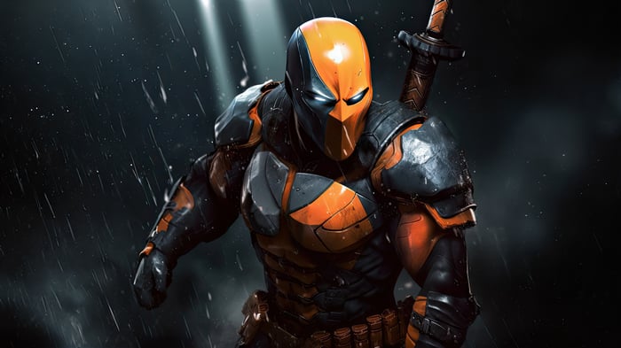 Deathstroke in the Rain