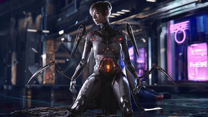 Cyberpunk 2077 X Alita X Blade Runner