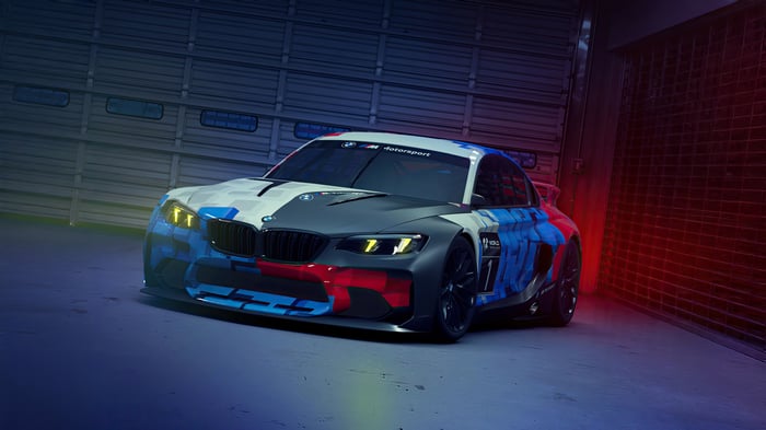 BMW Vision GT 2024 race car