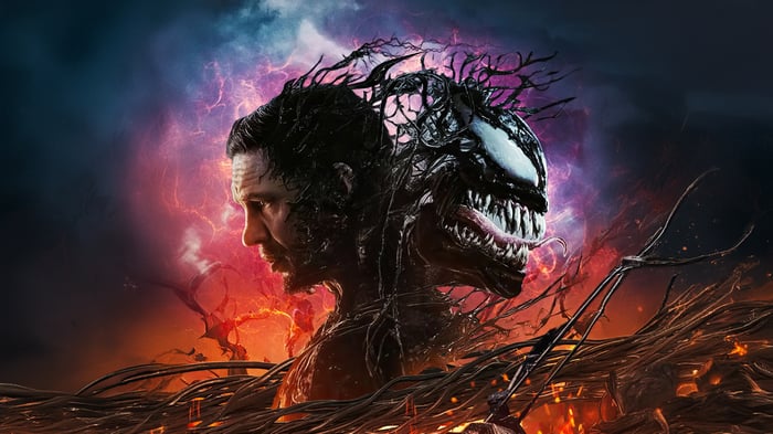 Venom and Eddie Brock from Venom The Last Dance