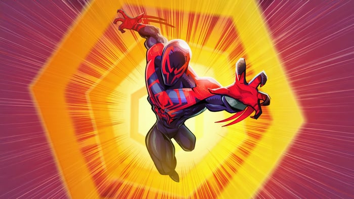 Spider-Man 2099 in a dynamic pose