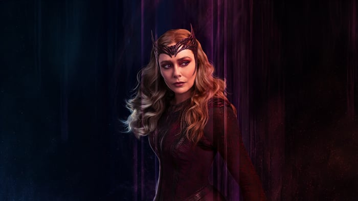 Scarlet Witch with Crown