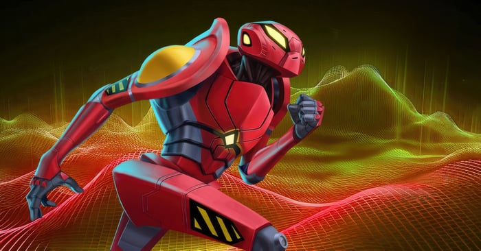 Penny Parker Spider Bot In Marvel Puzzle Quest