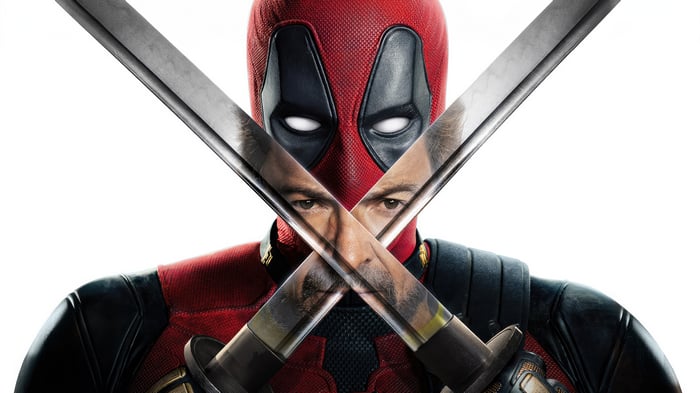 Deadpool and Wolverine Crossed Swords Poster