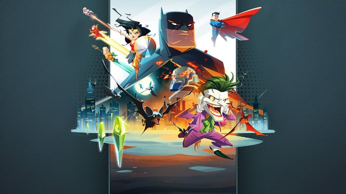 DC Super Heroes United: Batman, Superman, Joker, Wonder Woman