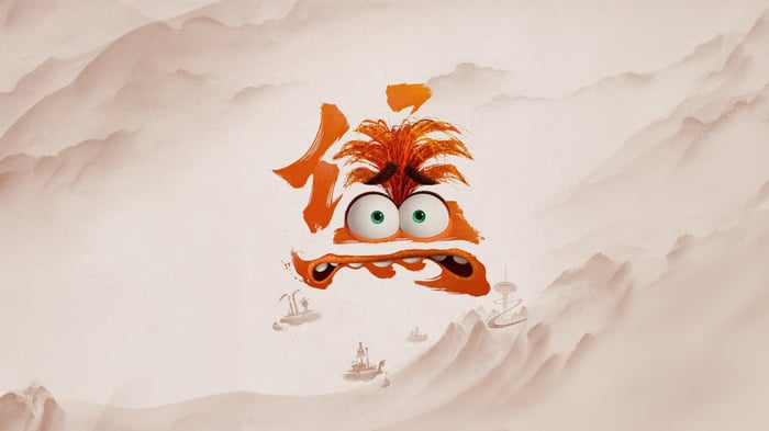 Anxiety from Inside Out 2 Chinese Poster