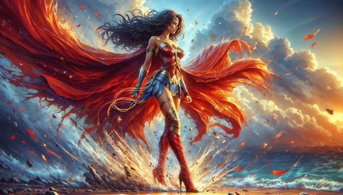 Wonder Woman The Starry Defender