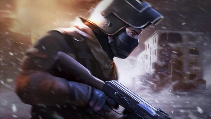 Pavlov Game 2024 Soldier with Rifle