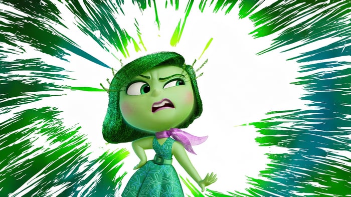Disgust from Inside Out 2