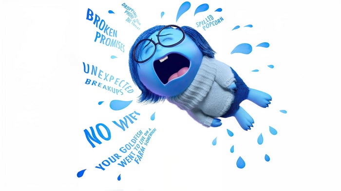 Sadness from Inside Out 2 Movie