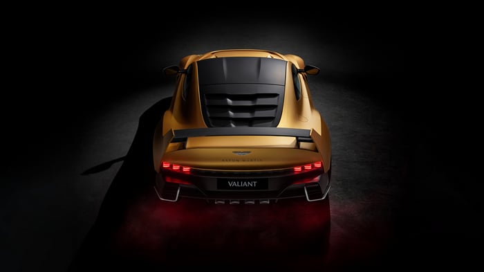 Aston Martin Valiant rear view