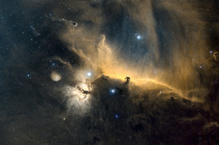The Horsehead Nebula in the Orion Molecular Cloud Complex