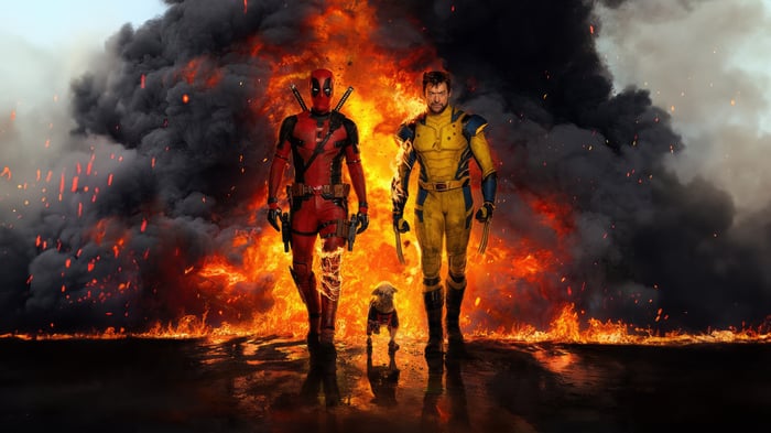 Deadpool And Wolverine Screen X Poster