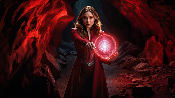 Scarlet Witch Unleashing The Darkness
