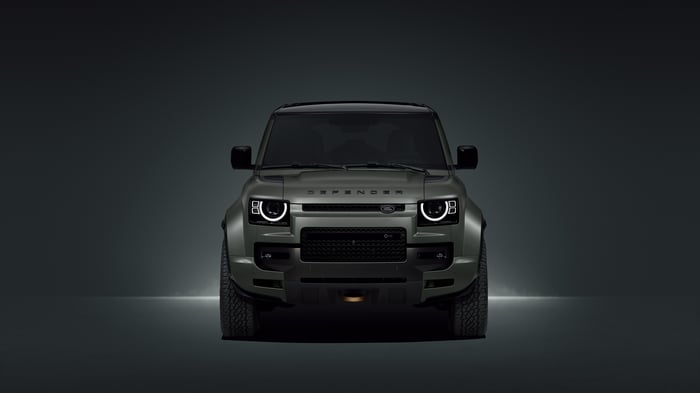 Land Rover Defender Octa Front View