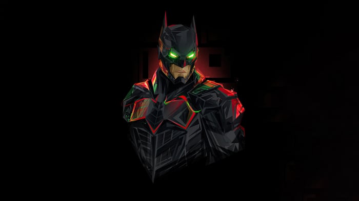 Mystical Batman in Geometric Armor