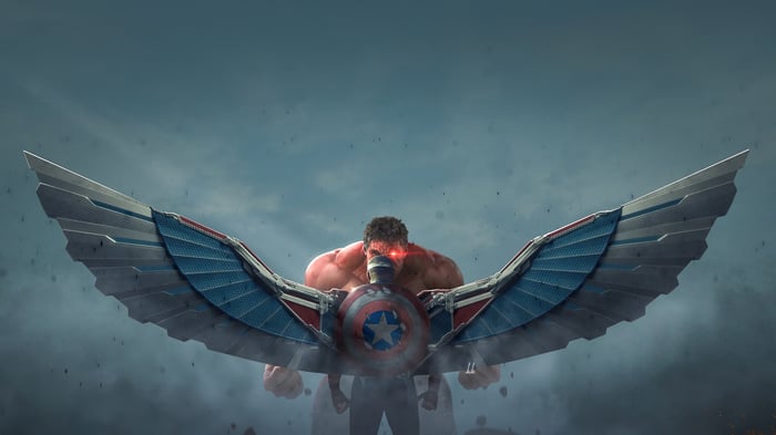 Captain America Vs Red Hulk