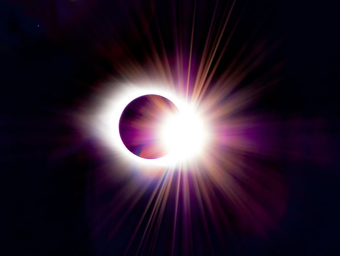 Solar Eclipse in the Universe