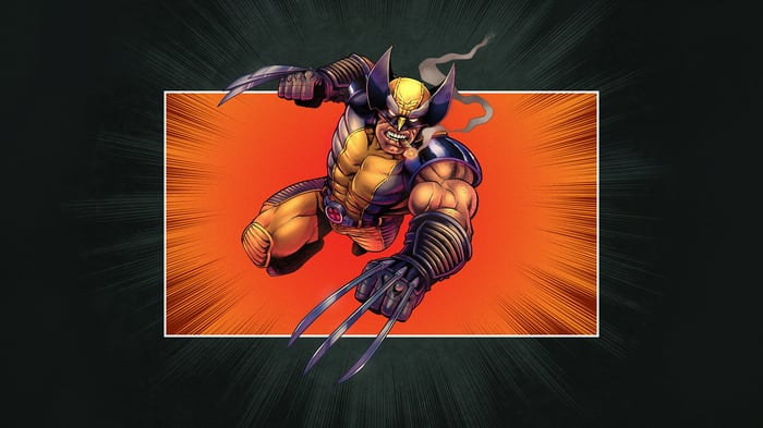 Wolverine with Claws and Cigar