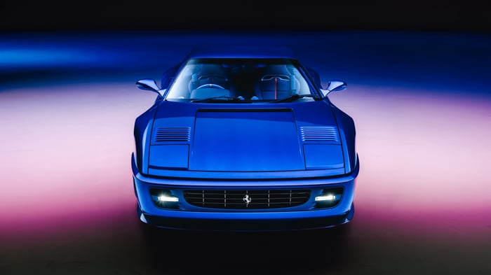 Blue Ferrari 355 By Evoluto